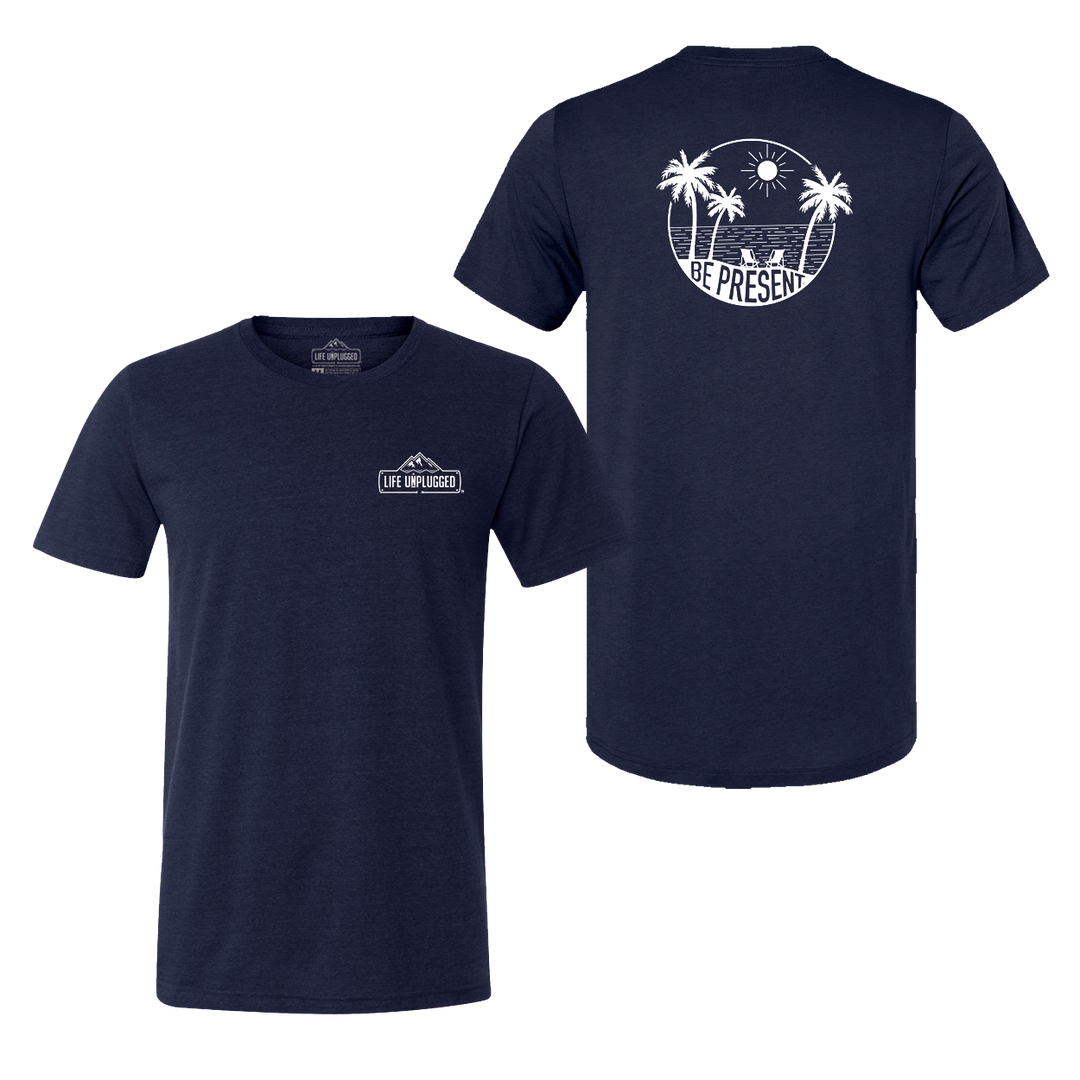 Be Present Beach Triblend T-Shirt