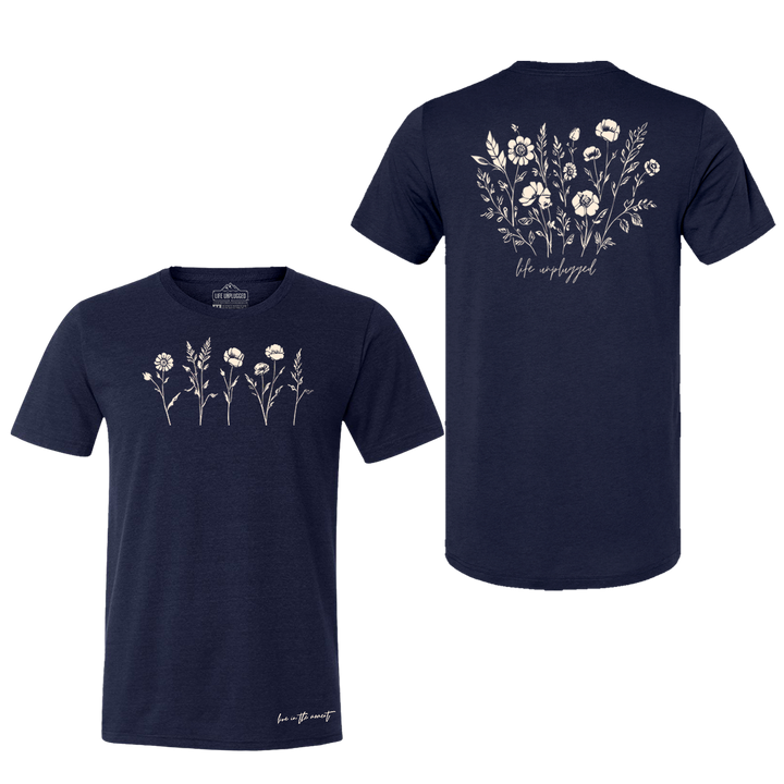 Live in the Moment Wildflower Triblend T-Shirt
