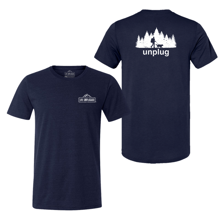 Dog Walks in the Woods Triblend T-Shirt