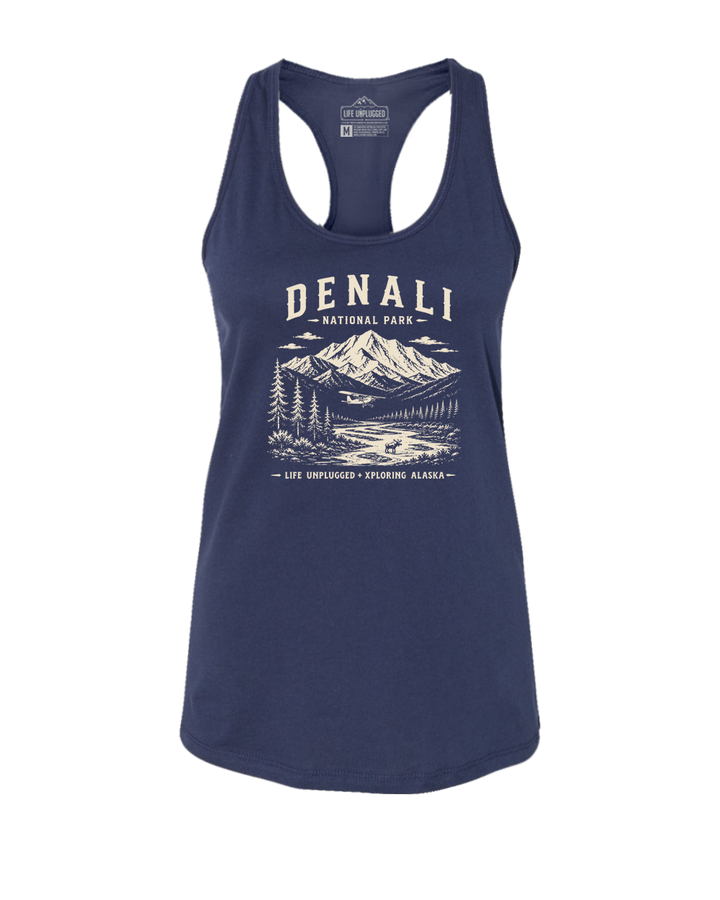 DENALI NATIONAL PARK Women's Racerback Tank Top