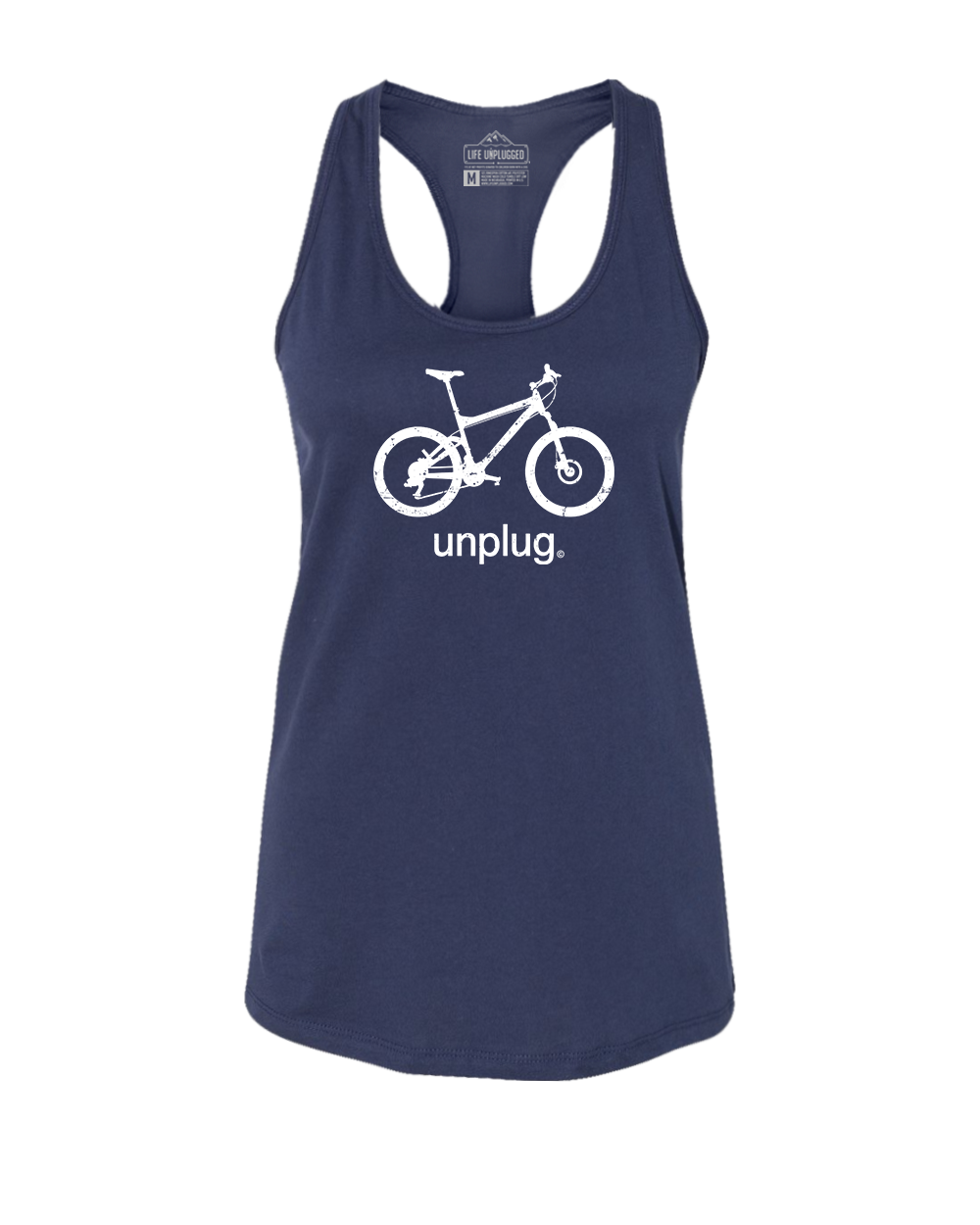 Mountain Bike Women's Racerback Tank Top