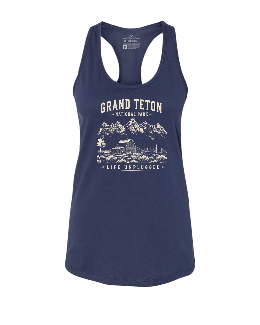 GRAND TETON NATIONAL PARK Women's Racerback Tank Top