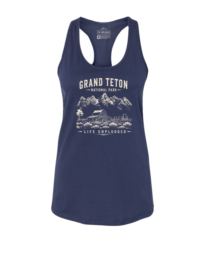 GRAND TETON NATIONAL PARK Women's Racerback Tank Top