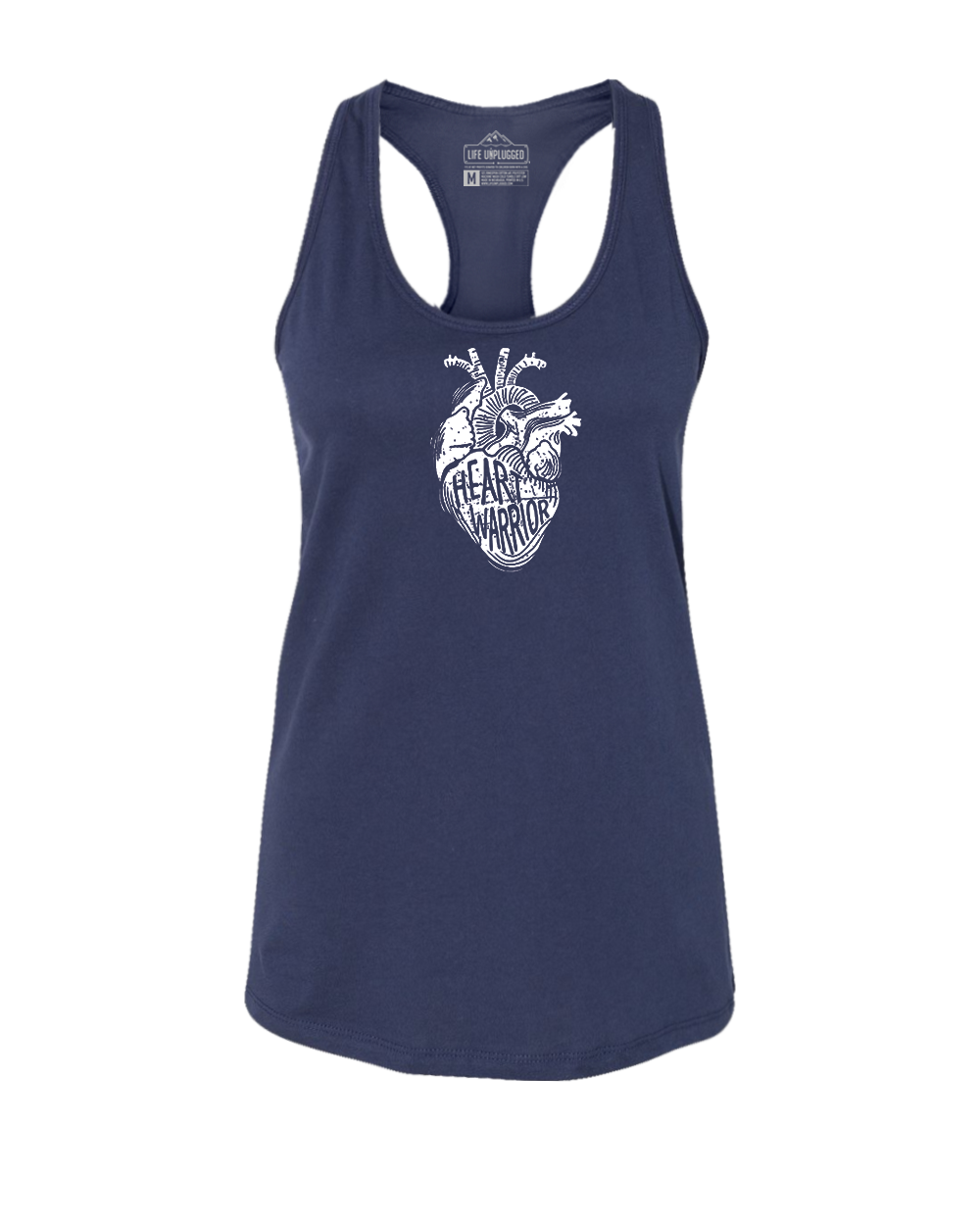 HEART WARRIOR Women's Racerback Tank Top