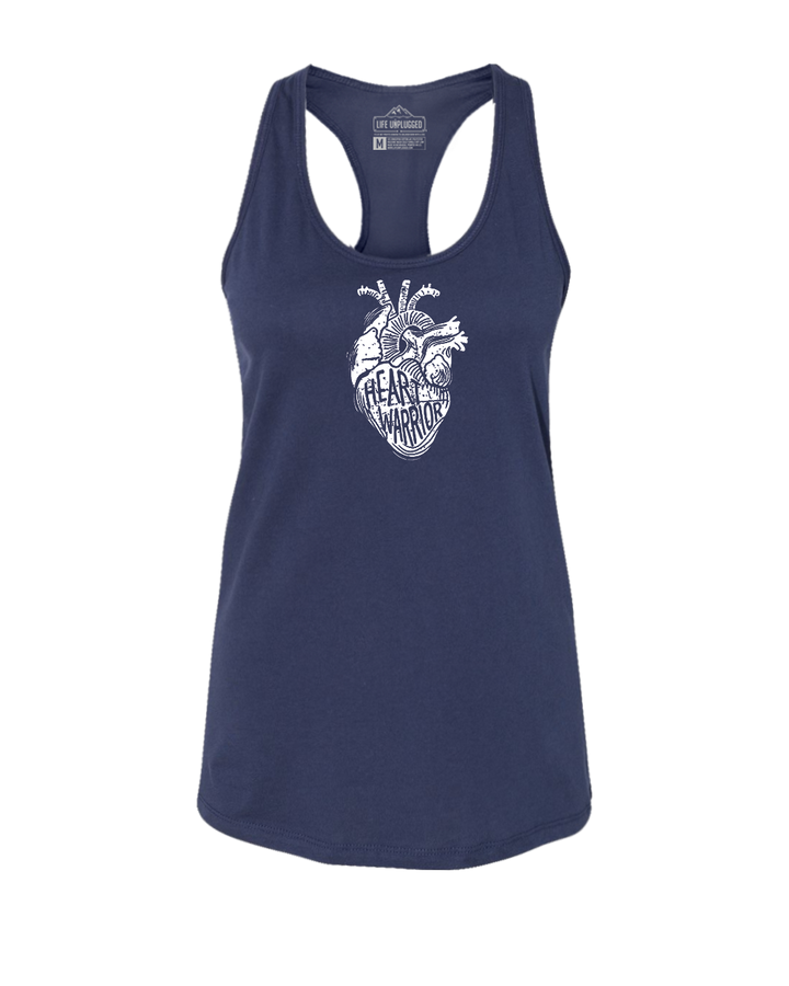 HEART WARRIOR Women's Racerback Tank Top