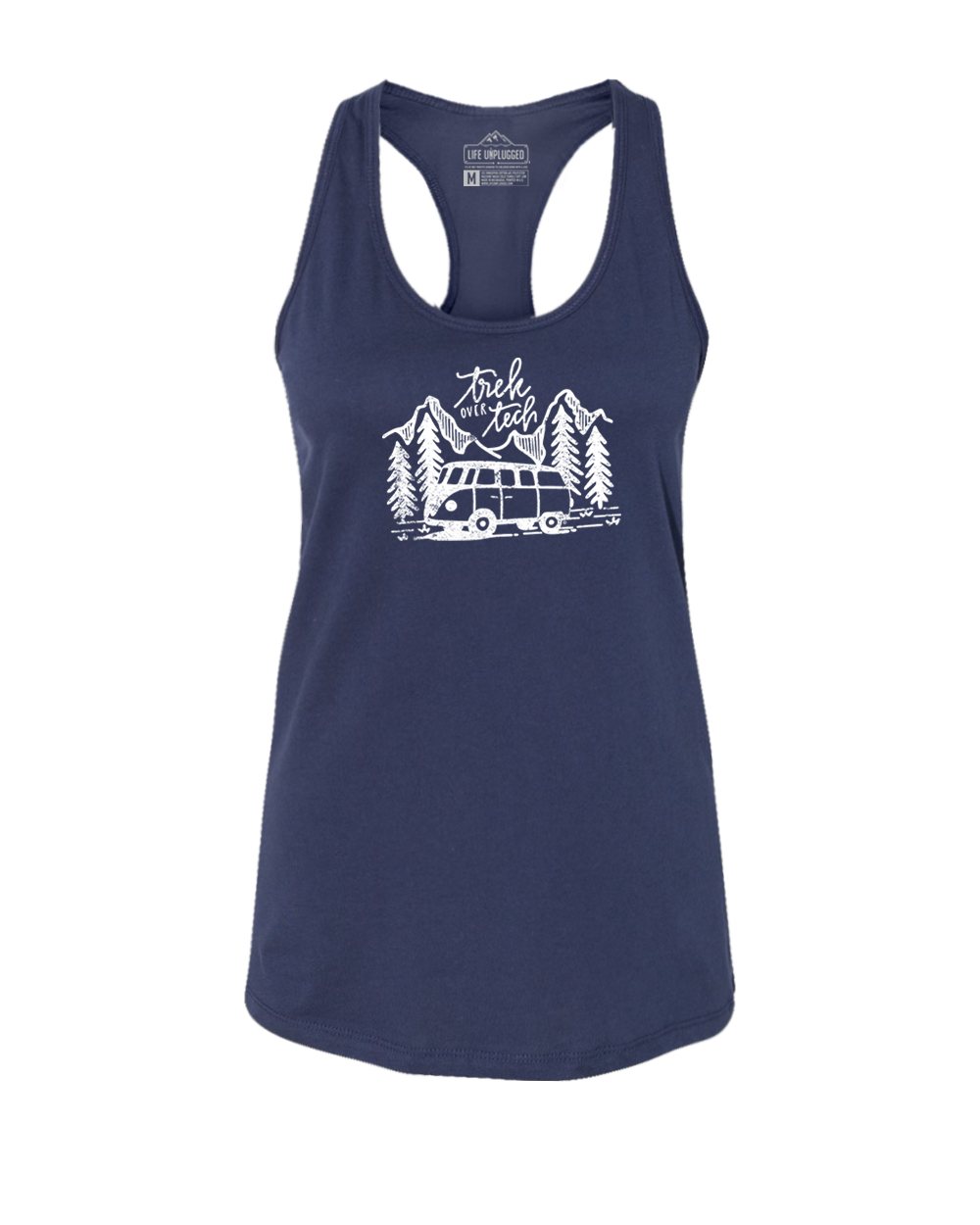 TREK OVER TECH Women's Racerback Tank Top