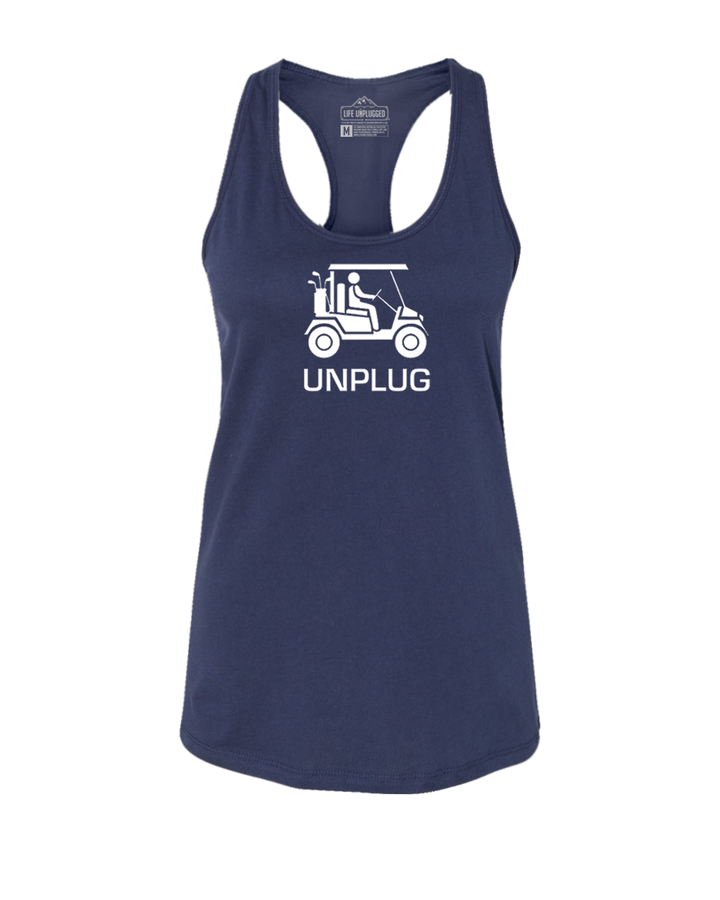 Golf Cart Women's Racerback Tank Top