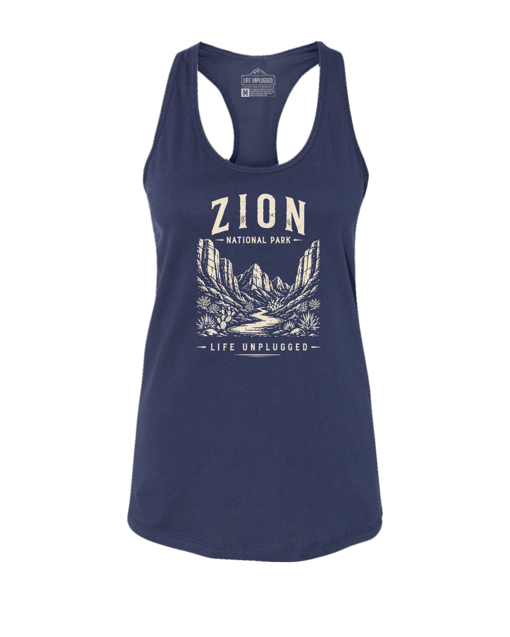 ZION NATIONAL PARK Women's Racerback Tank Top