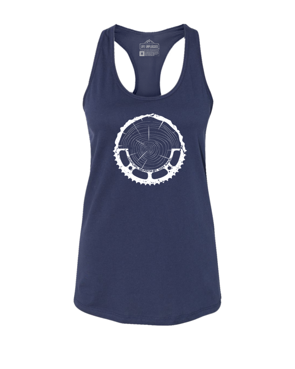 Tree Rings Chainring Women's Racerback Tank Top