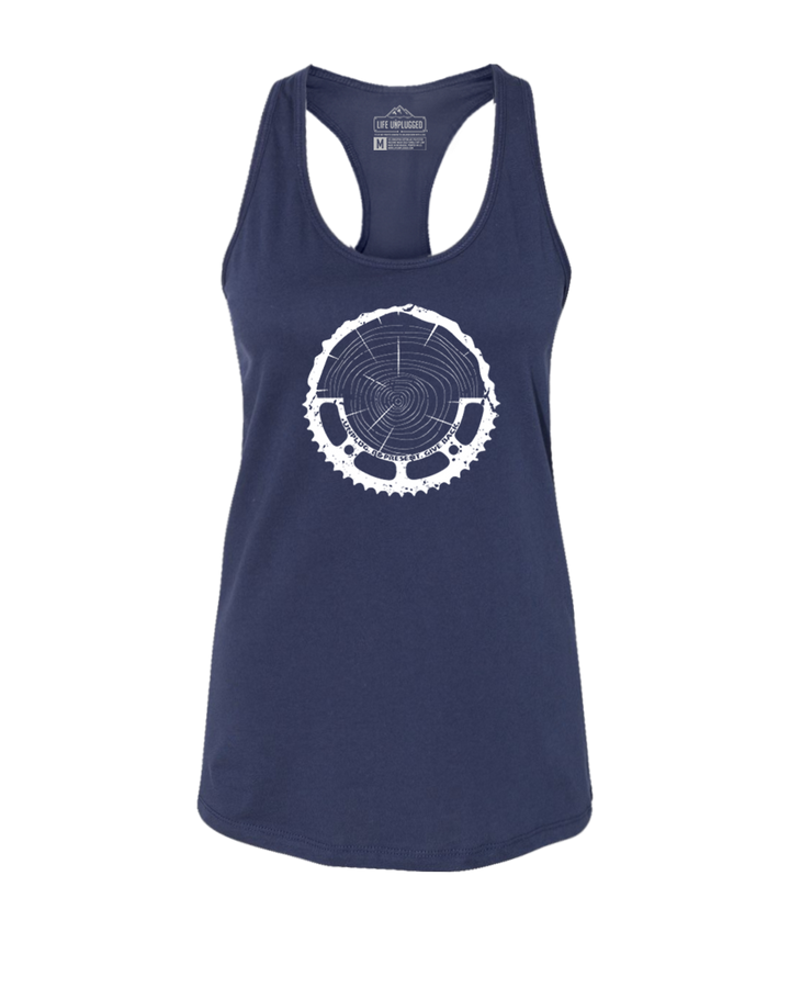 Tree Rings Chainring Women's Racerback Tank Top
