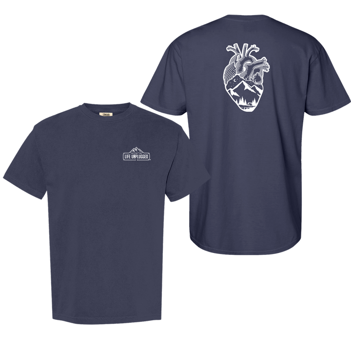 ANATOMICAL HEART (FULL CHEST) Cotton T-Shirt powered by Comfort Colors®