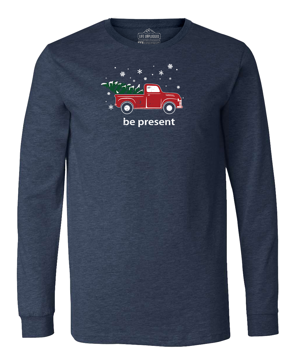 Christmas Tree Truck Long Sleeve T-Shirt