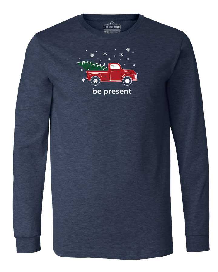 Christmas Tree Truck Long Sleeve T-Shirt