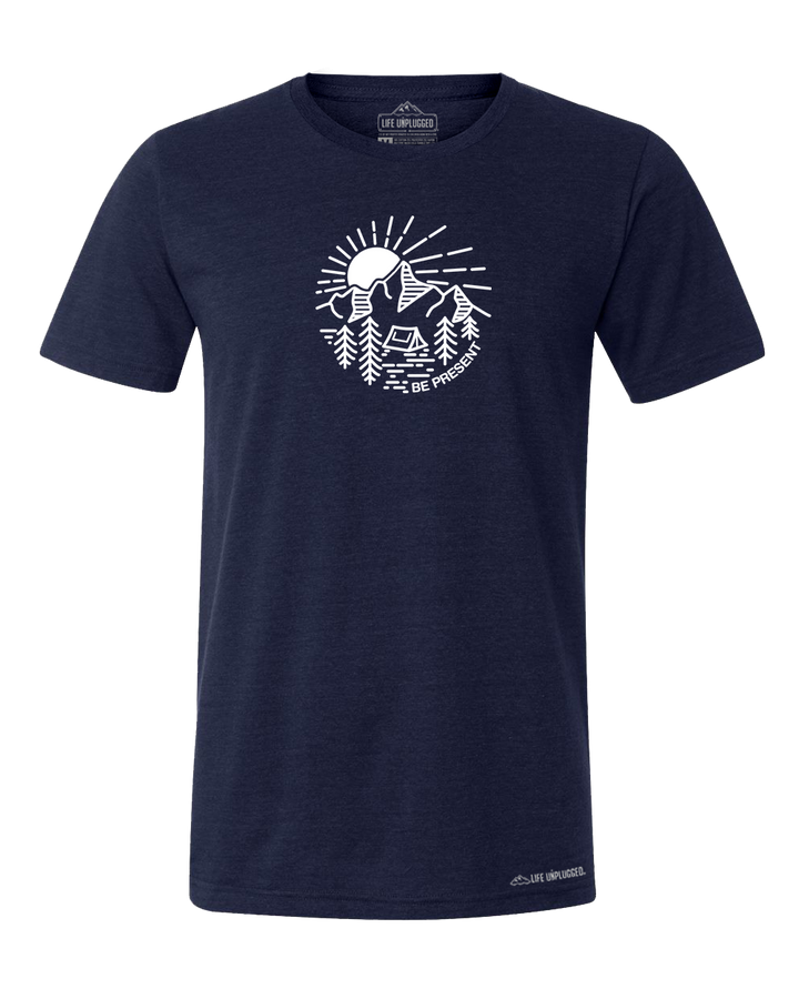 MOUNTAIN SUNSET Premium Triblend T-Shirt