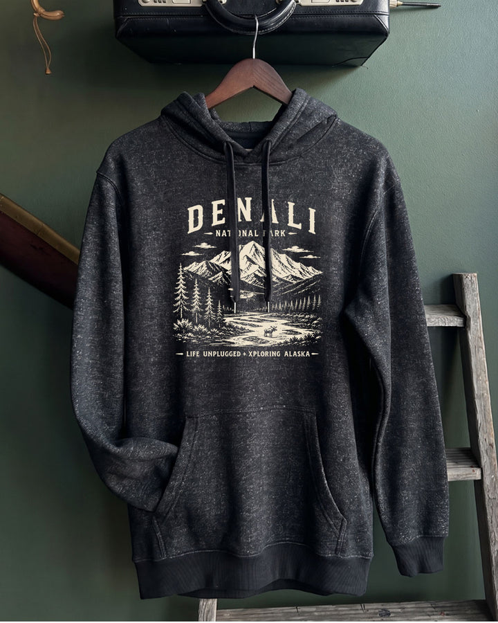 LIMITED EDITION DENALI NATIONAL PARK XPLORING ALASKA Collaboration Nantucket Super Soft Sweater Hoodie