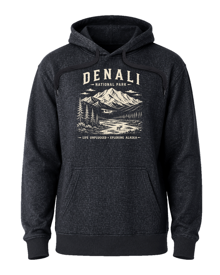 LIMITED EDITION DENALI NATIONAL PARK XPLORING ALASKA Collaboration Nantucket Super Soft Sweater Hoodie
