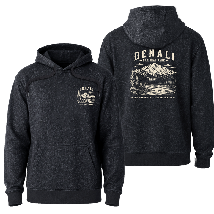 LIMITED EDITION DENALI NATIONAL PARK XPLORING ALASKA Collaboration Nantucket Super Soft Sweater Hoodie