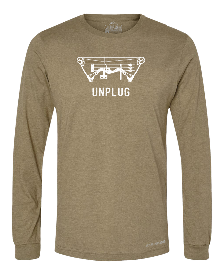 Bow Hunting Premium Polyblend Long Sleeve T-Shirt - Life Unplugged