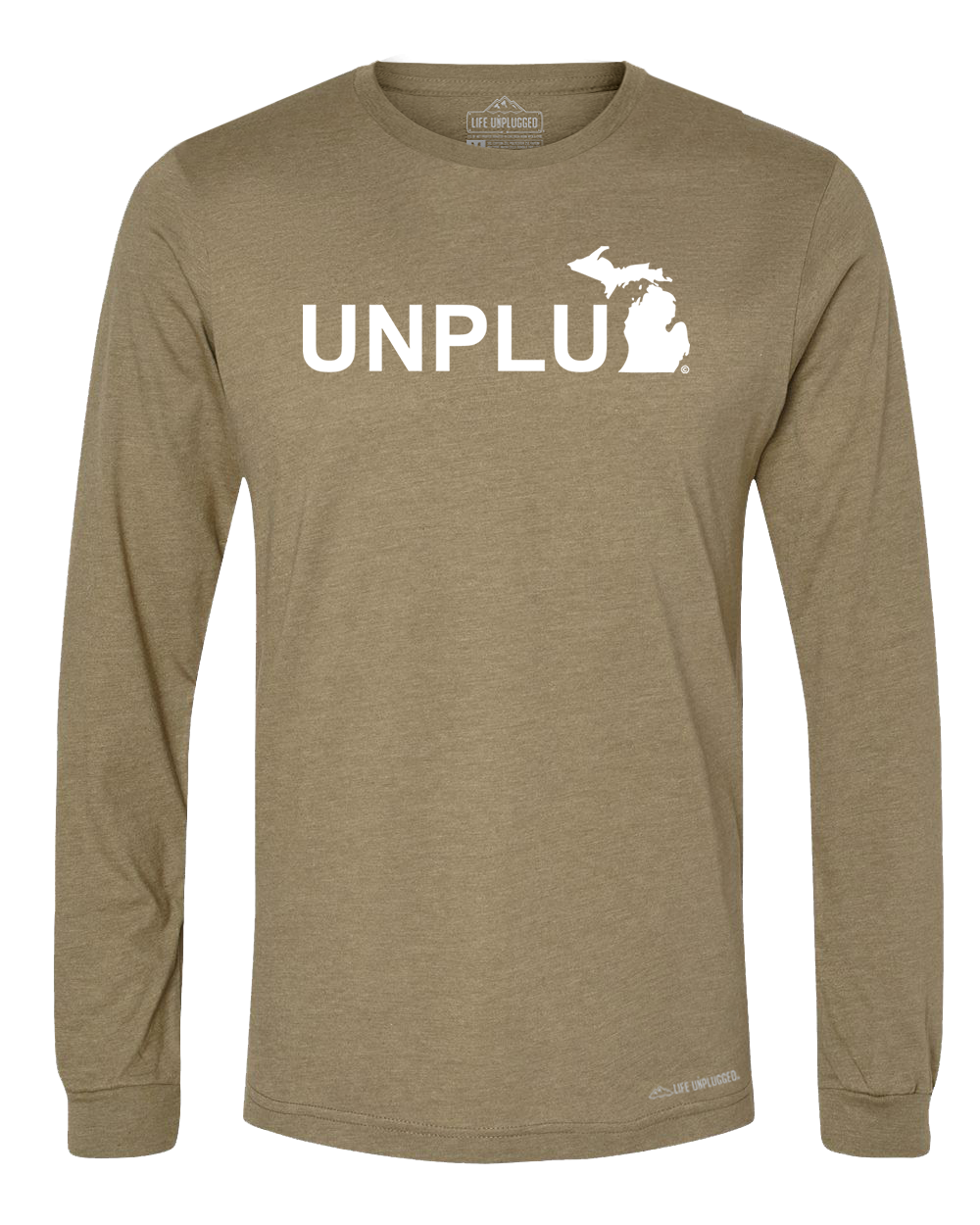 Unplug (MI) Premium Polyblend Long Sleeve T-Shirt - Life Unplugged
