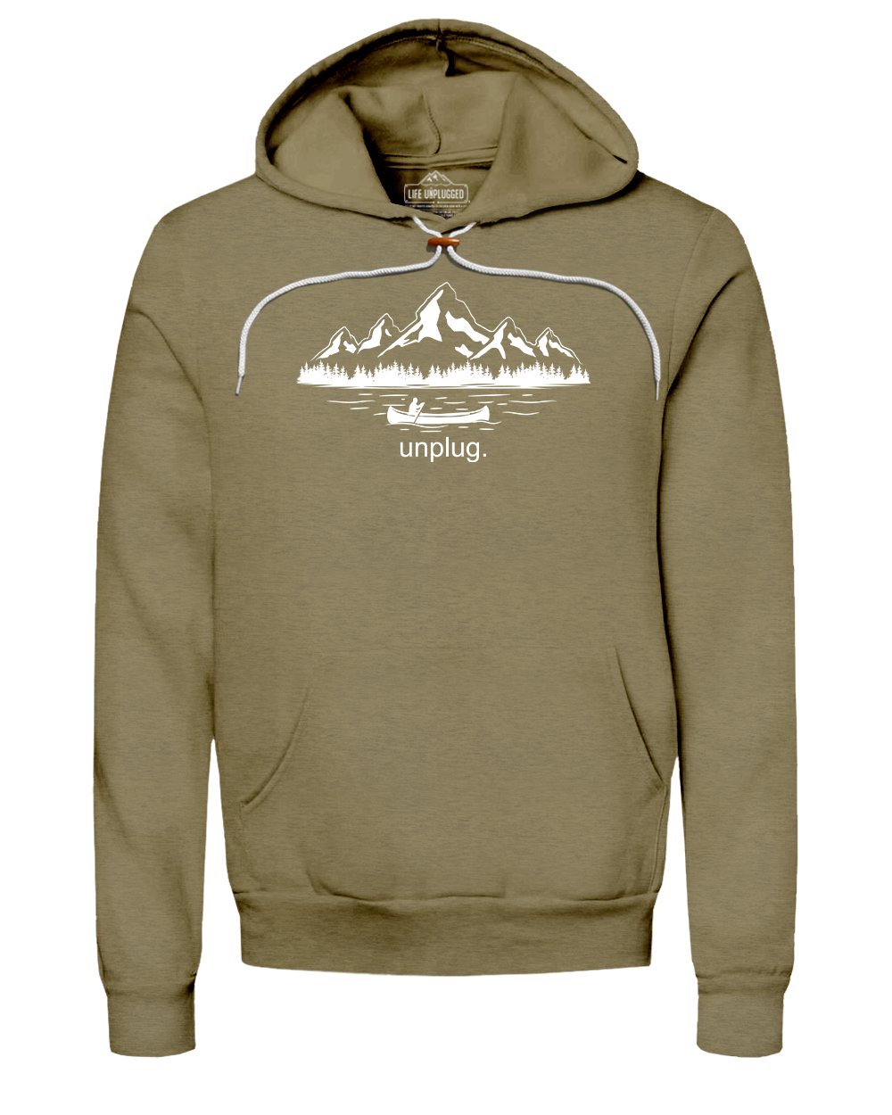 Canoeing In The Mountains Super Soft Hoodie