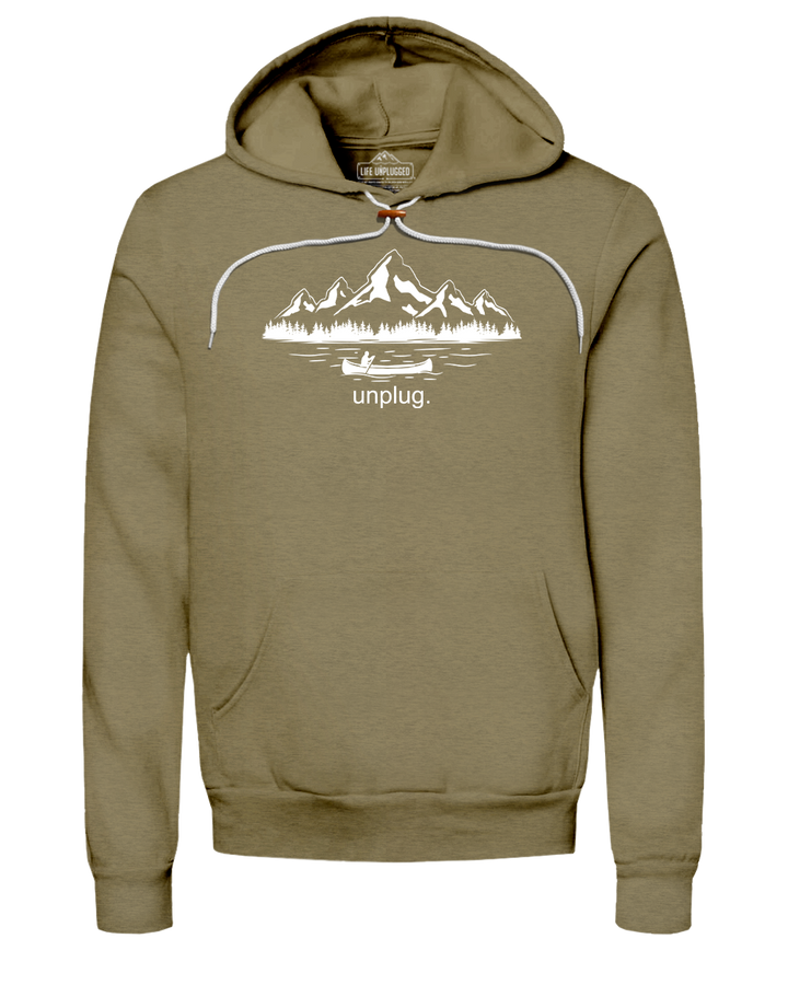 Canoeing In The Mountains Super Soft Hoodie
