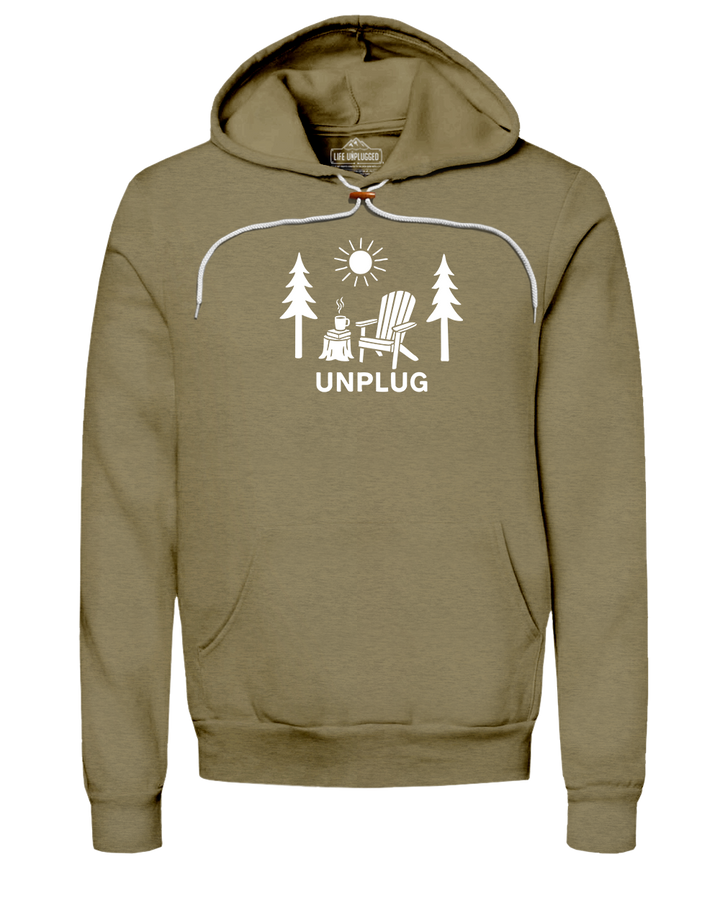 READING IN THE WOODS Super Soft Hoodie