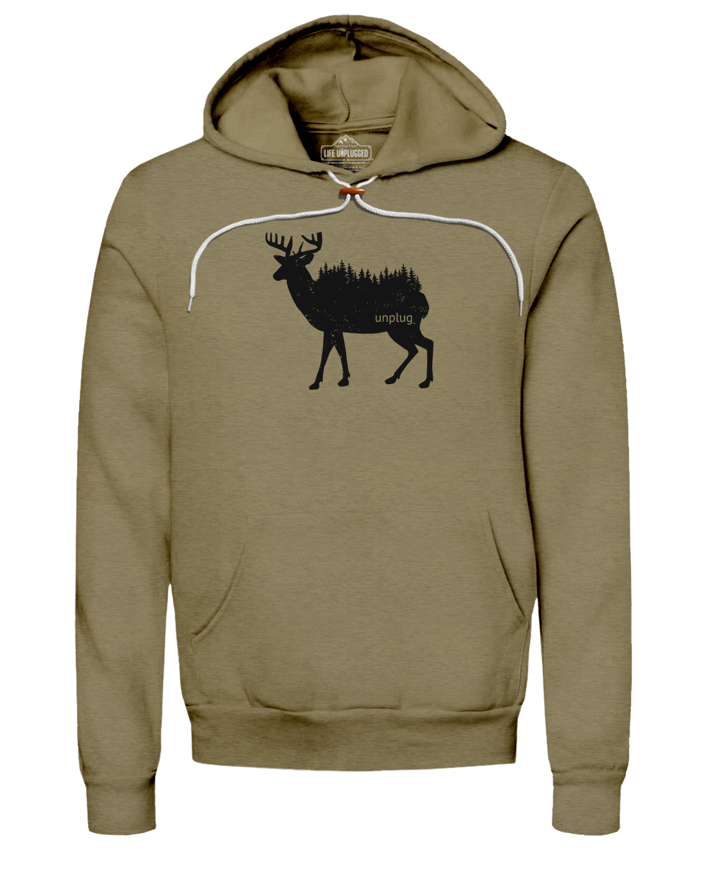 Deer In The Trees Super Soft Hoodie