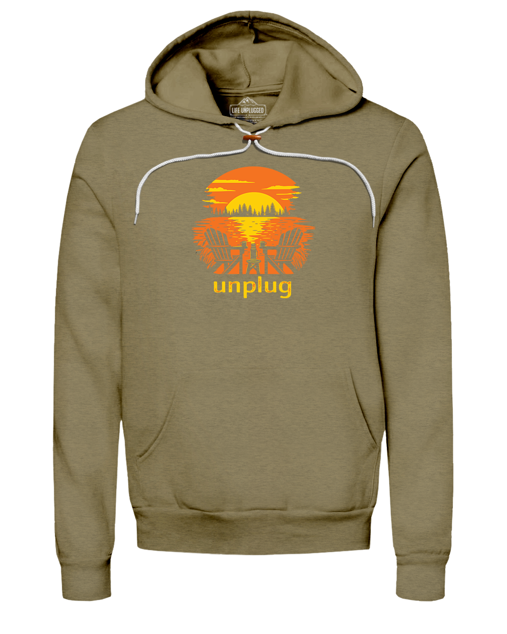 Chairs at Sunset Super Soft Hoodie