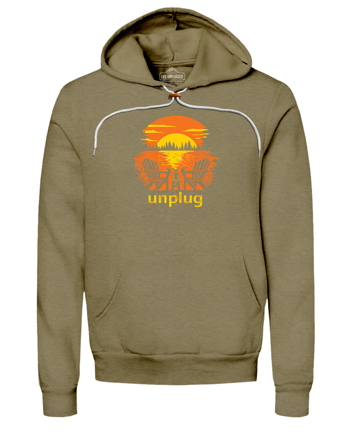 Chairs at Sunset Super Soft Hoodie