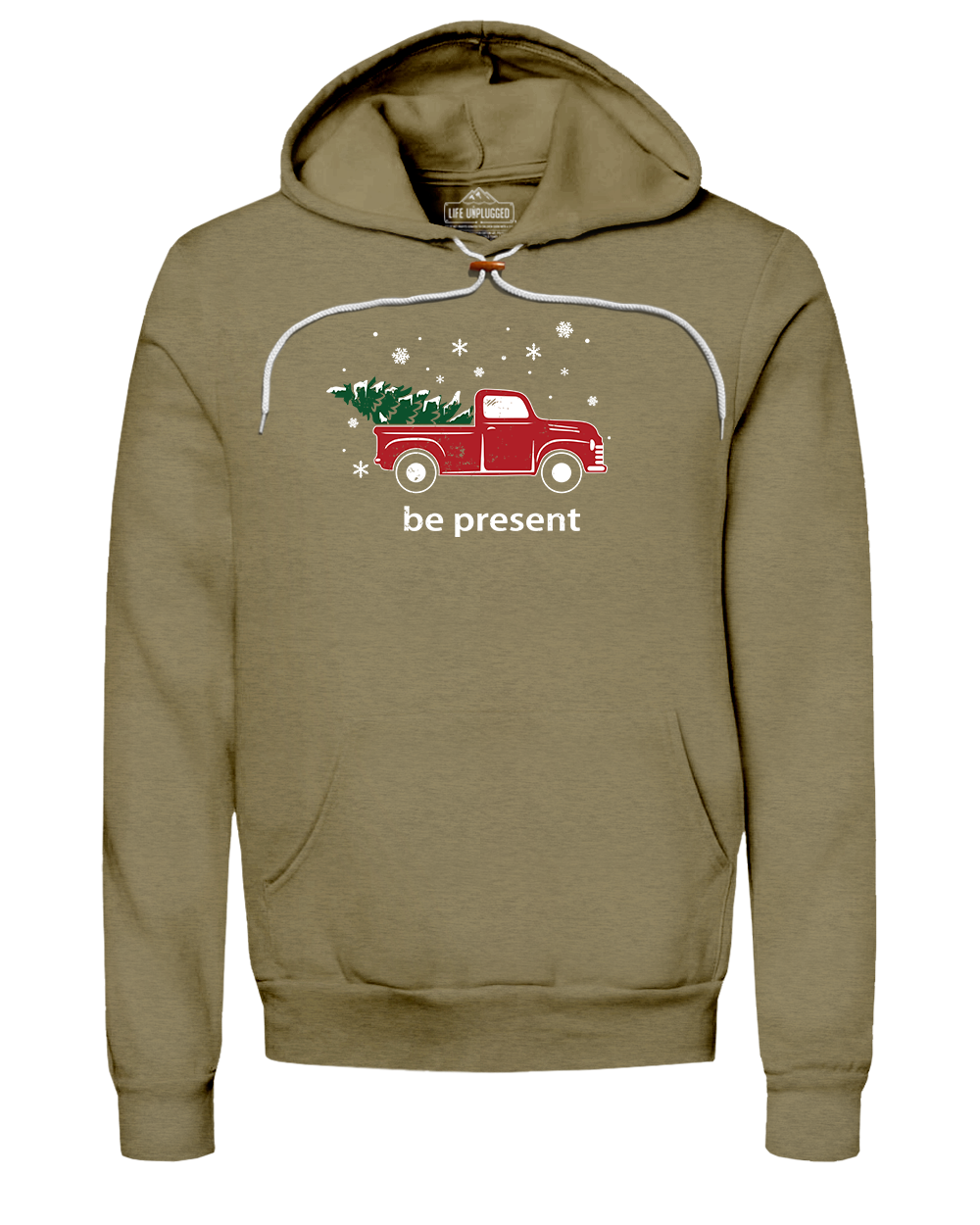 Christmas Tree Truck Super Soft Hoodie