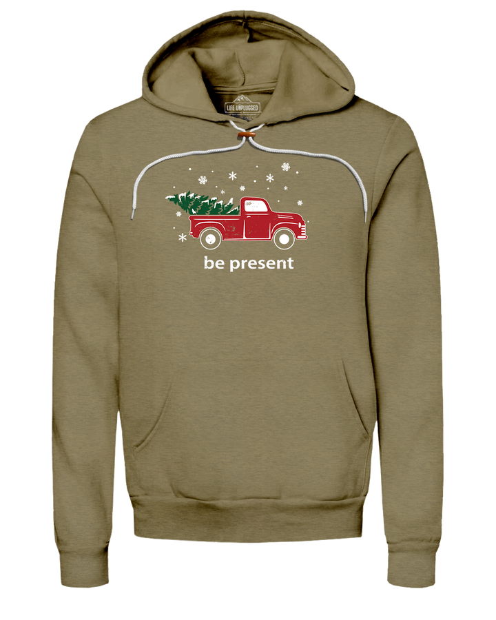 Christmas Tree Truck Super Soft Hoodie