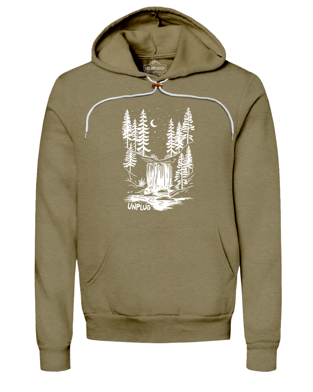 WATERFALL UNDER THE STARS Super Soft Hoodie