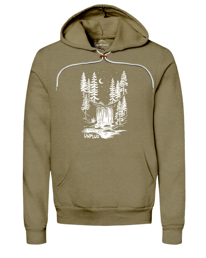 WATERFALL UNDER THE STARS Super Soft Hoodie