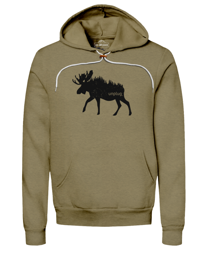Moose In The Trees Super Soft Hoodie