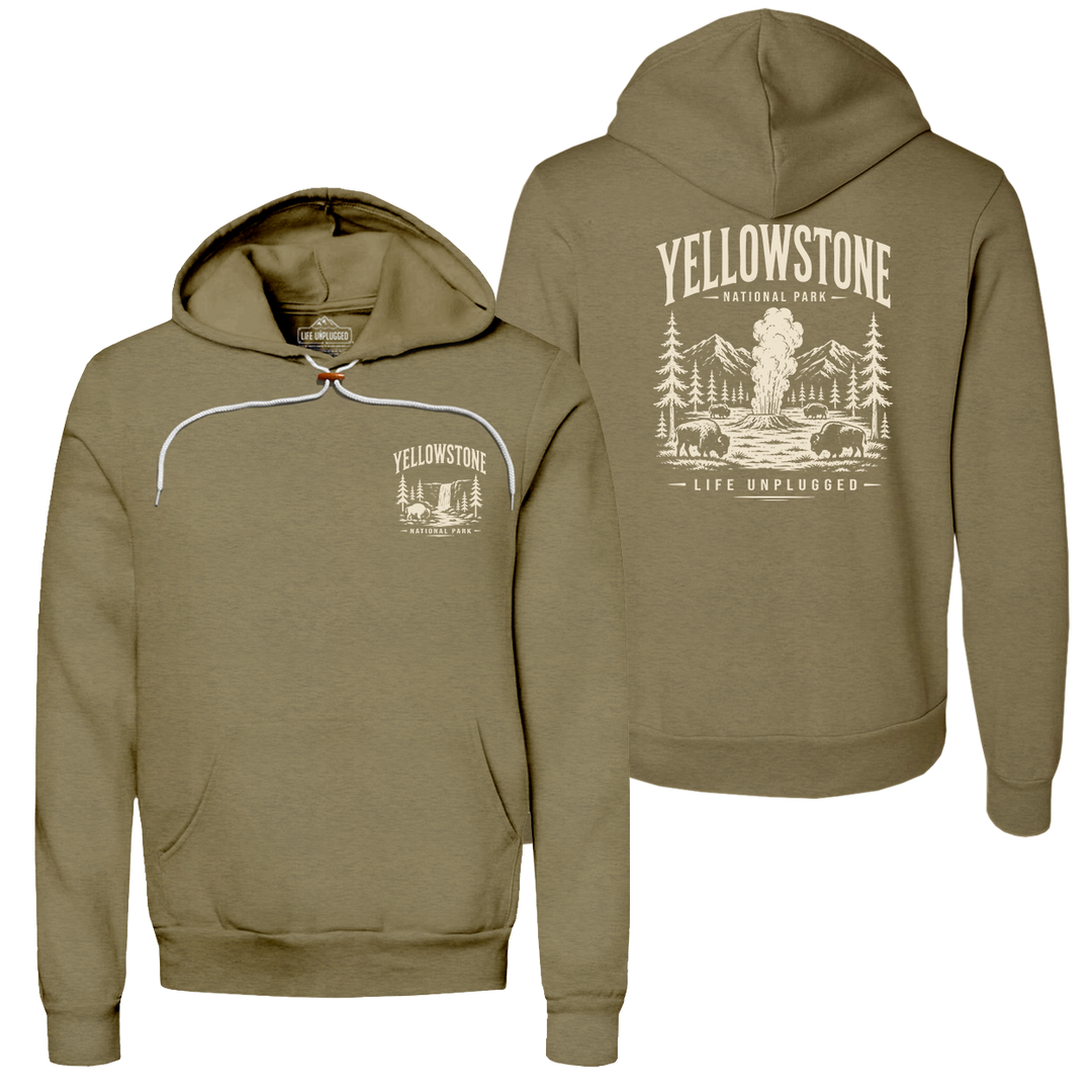 YELLOWSTONE NATIONAL PARK Super Soft Hoodie