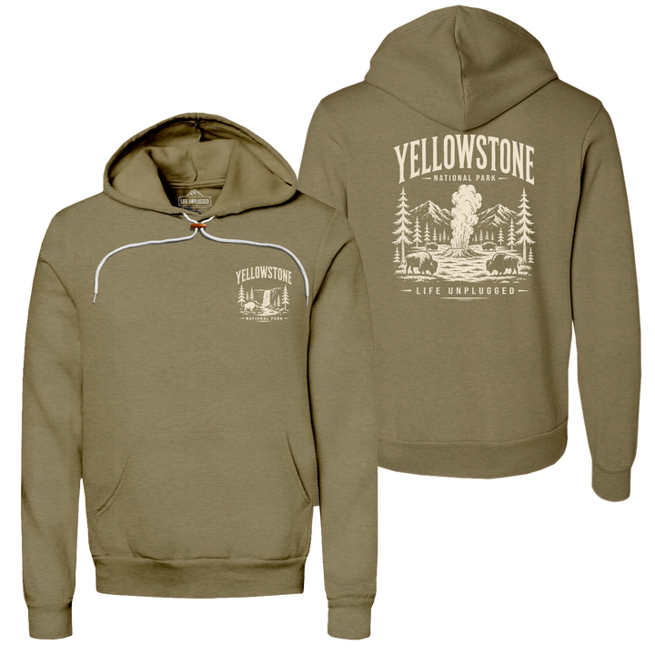 YELLOWSTONE NATIONAL PARK Super Soft Hoodie
