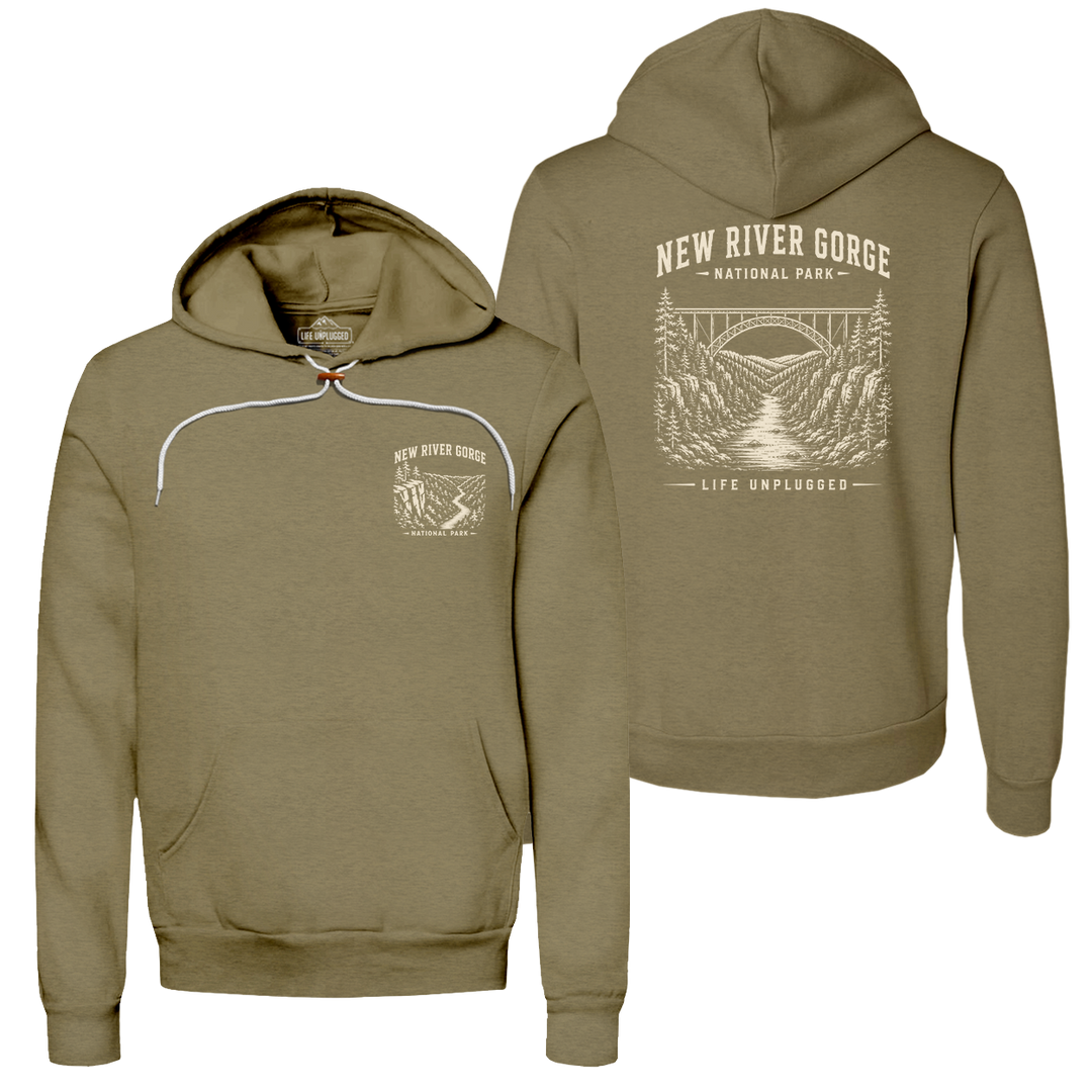 NEW RIVER GORGE NATIONAL PARK Super Soft Hoodie