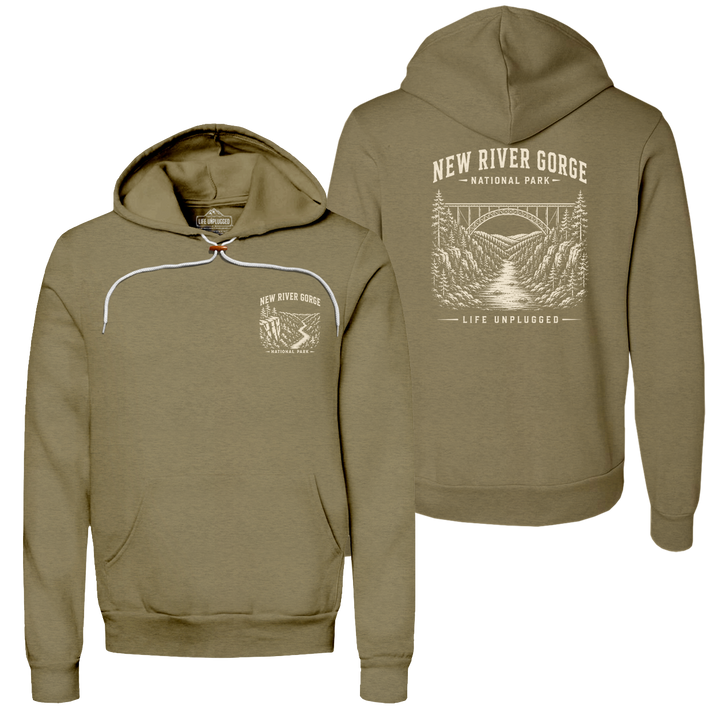NEW RIVER GORGE NATIONAL PARK Super Soft Hoodie