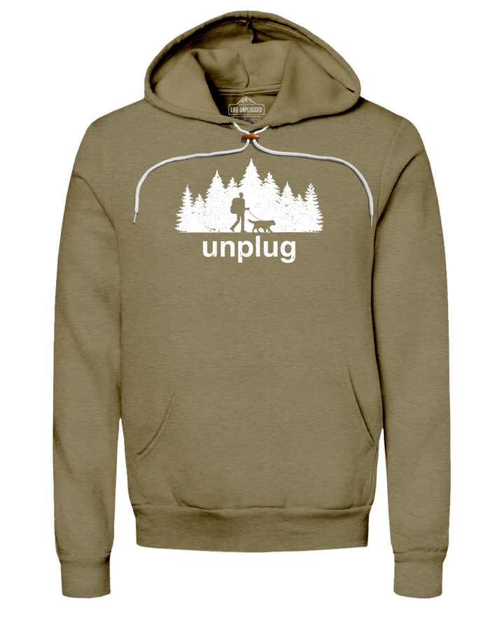 Dog Walks In The Woods Super Soft Hoodie