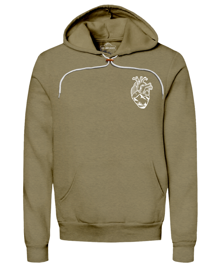 Anatomical Heart (Left Chest) Super Soft Hoodie