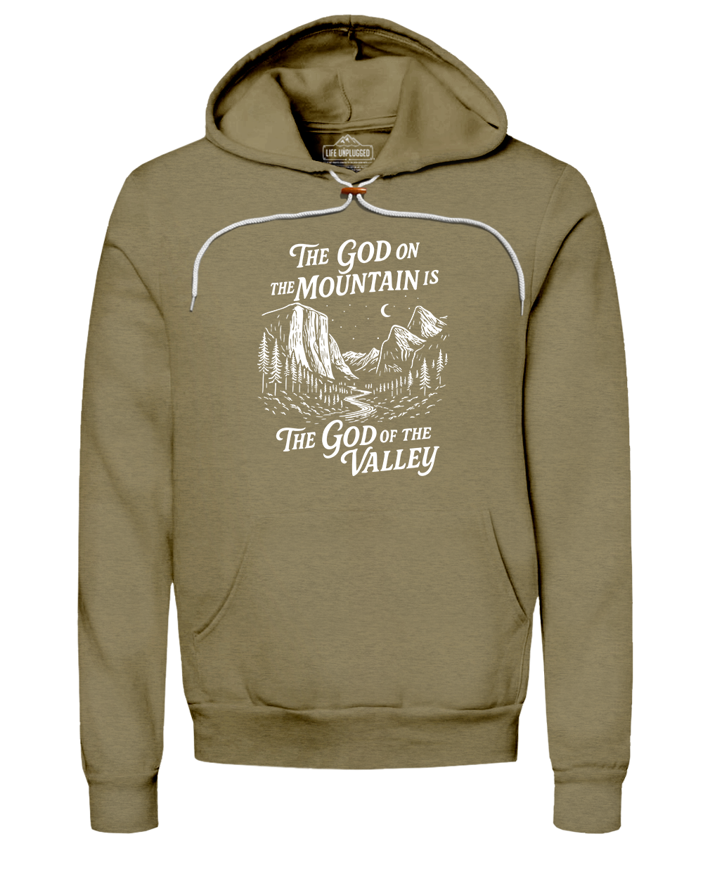 God On The Mountain Super Soft Hoodie