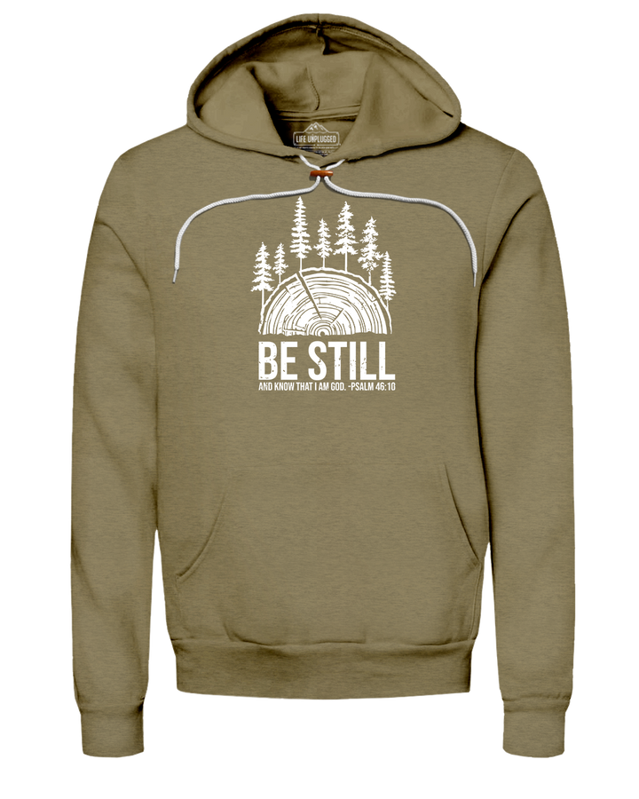 BE STILL IN THE WOODS Super Soft Hoodie