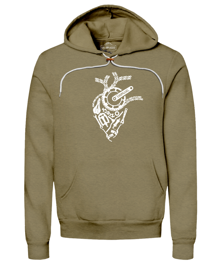 Anatomical Heart (Bicycle Parts) Super Soft Hoodie