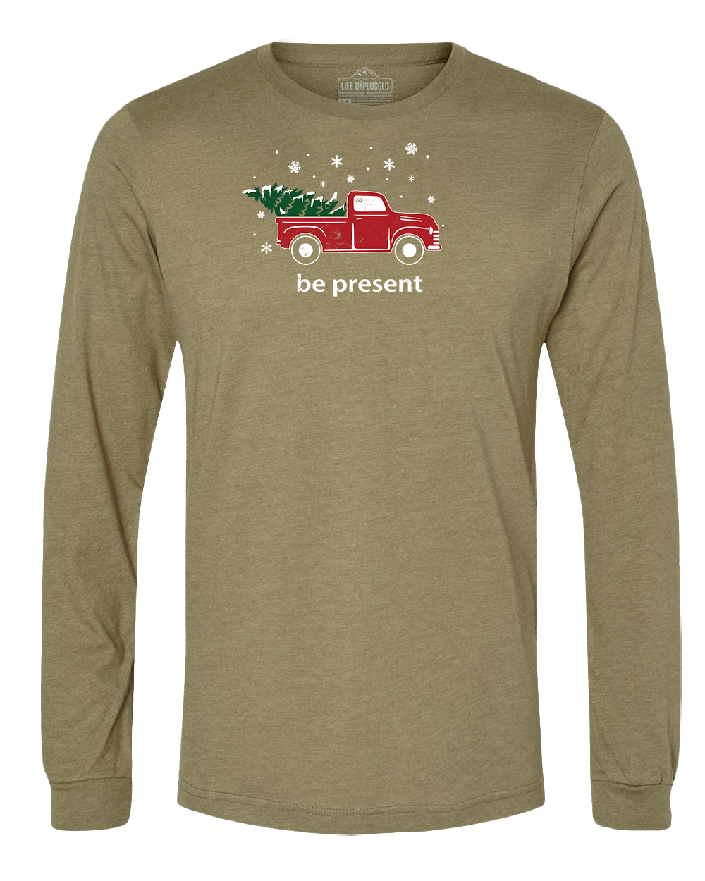 Christmas Tree Truck Long Sleeve T-Shirt