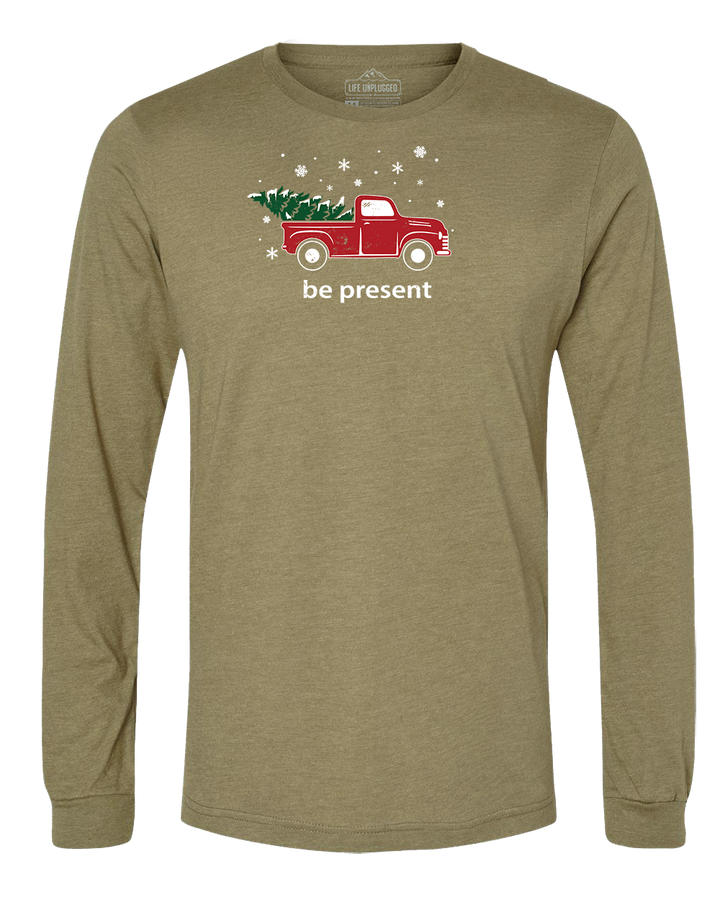 Christmas Tree Truck Long Sleeve T-Shirt