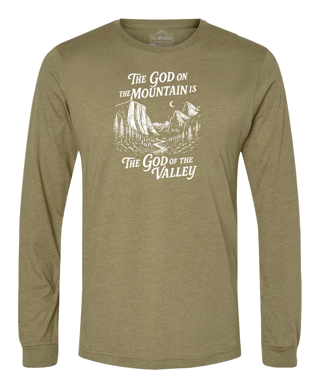 God On The Mountain Long Sleeve T-Shirt