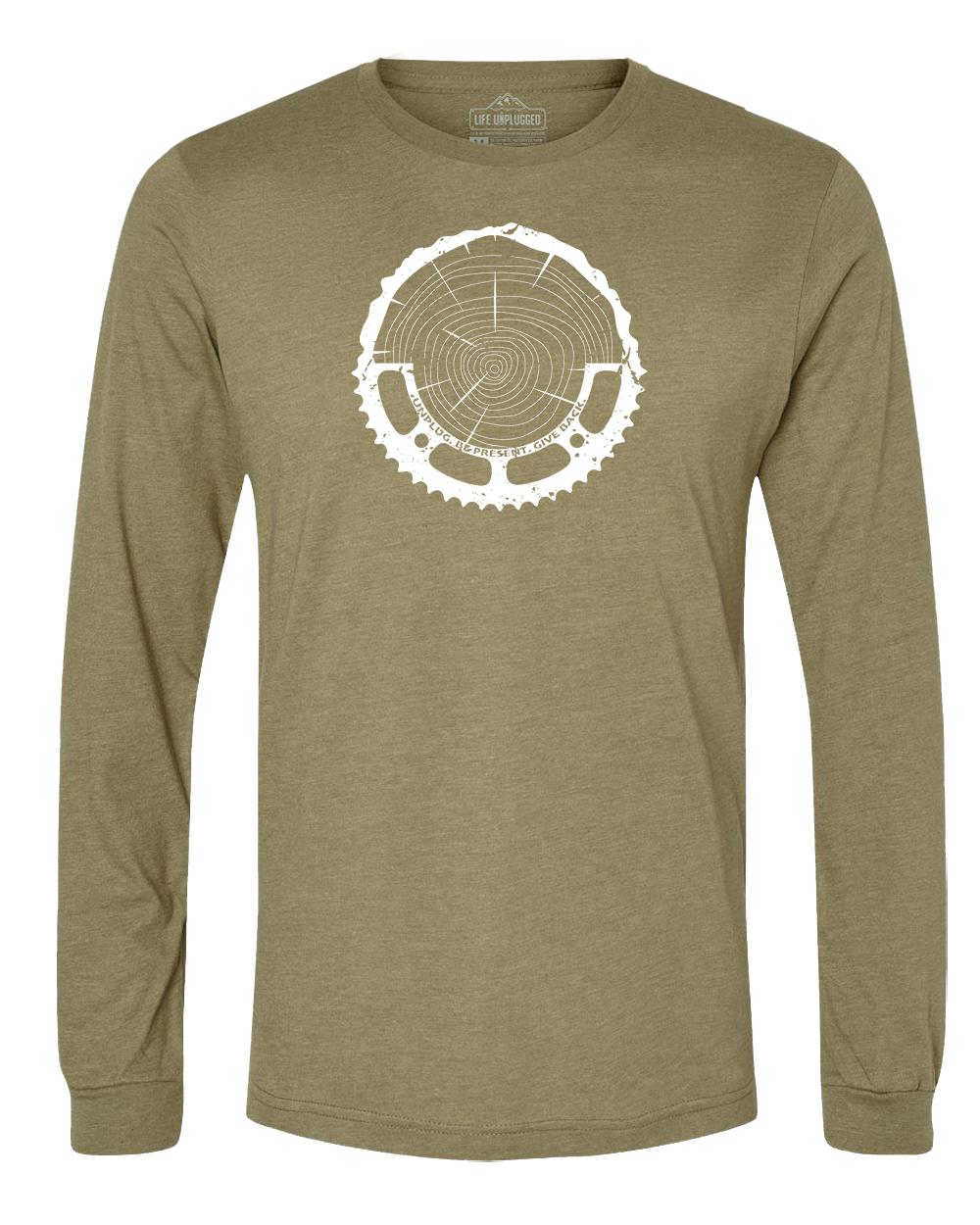 Tree Rings Chainring Long Sleeve T-Shirt