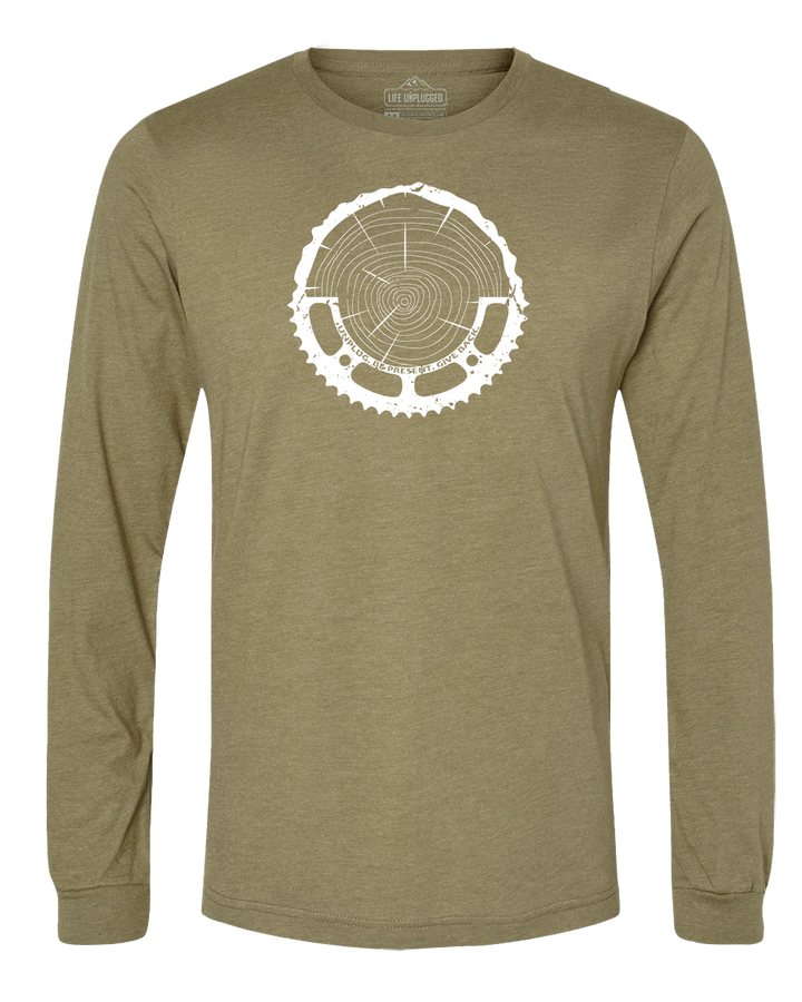 Tree Rings Chainring Long Sleeve T-Shirt