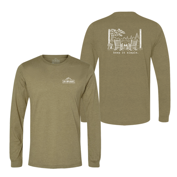 KEEP IT SIMPLE. Long Sleeve T-Shirt