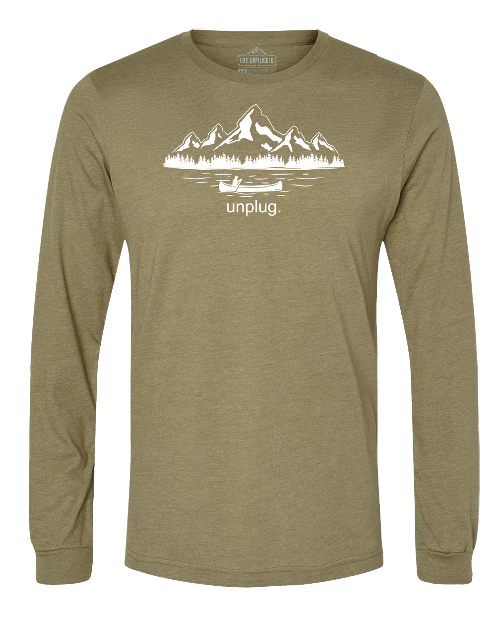 Canoeing in the Mountains Long Sleeve T-Shirt